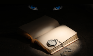 Affiche spectacle magie - Le temps d'un mot