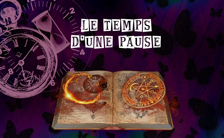 Affiche spectacle magie - Le temps d'une pause